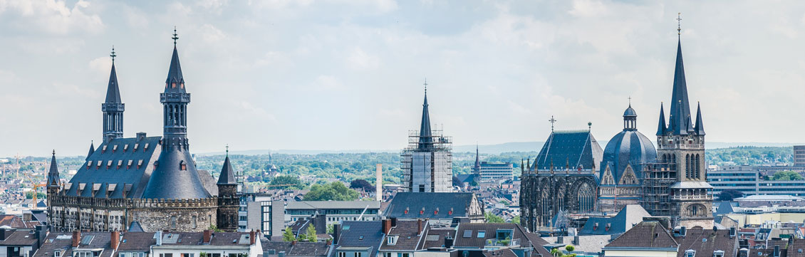 Blick über Aachen