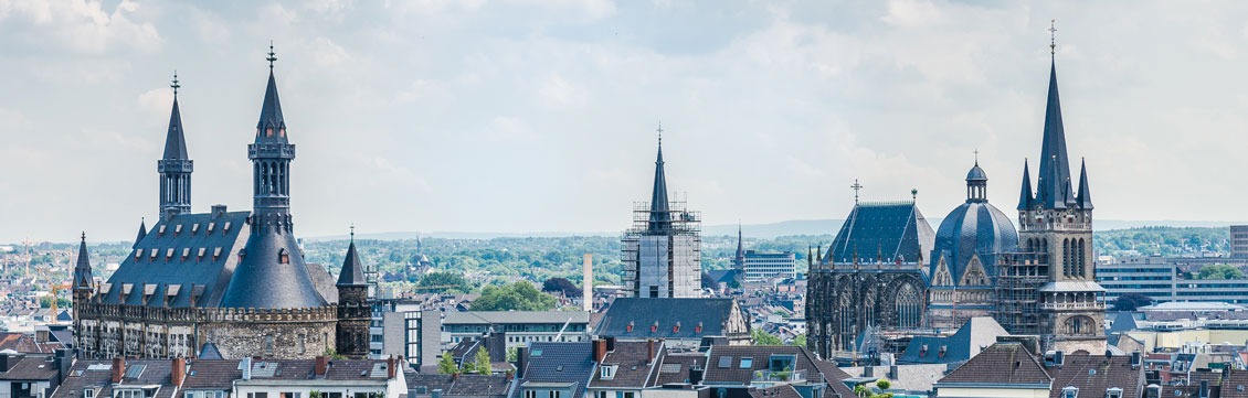 Blick über Aachen Blick über Aachen