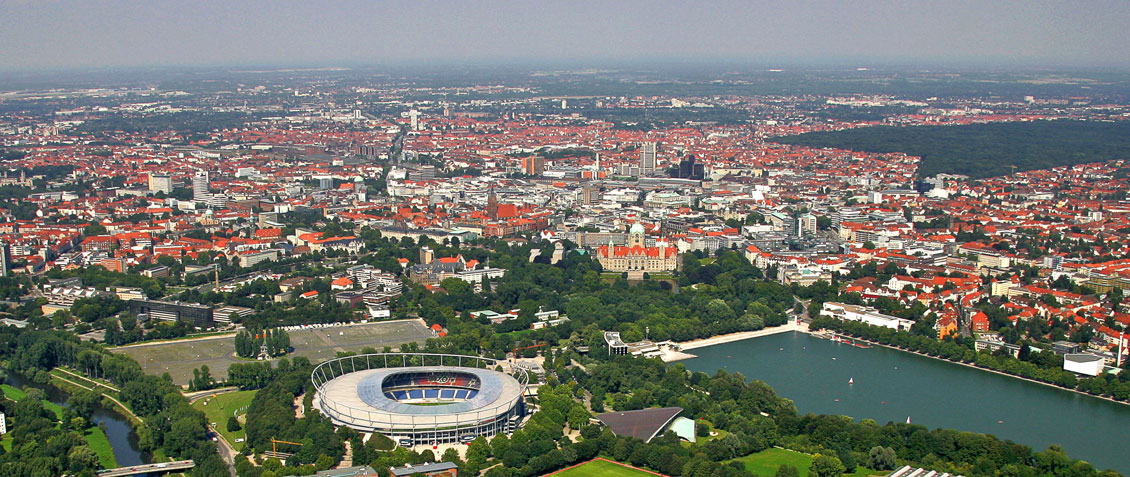 Blick über Hannover Blick über Hannover