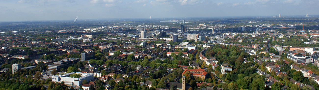 Blick über Dortmund Blick über Dortmund