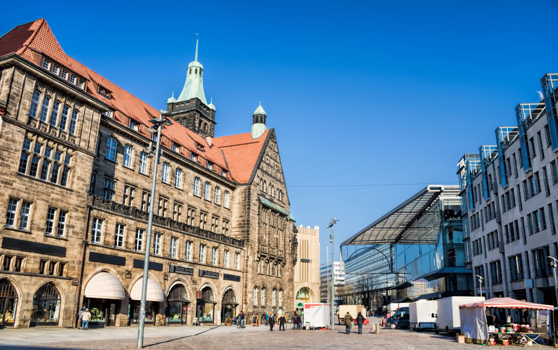 Marktplatz in Chemnitz
