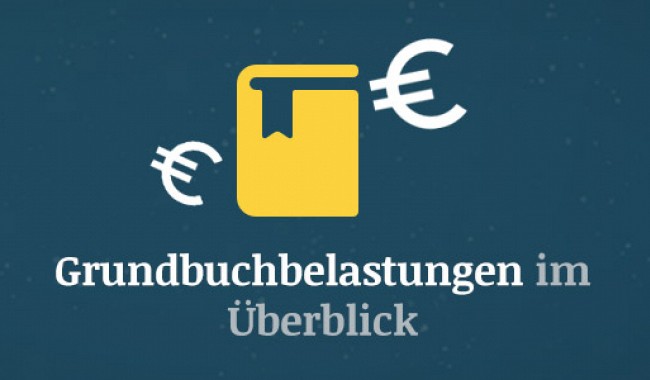 Grundbuchbelastungen im Überblick