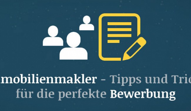 Immobilienmakler – Tipps für die perfekte Bewerbung